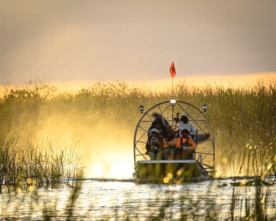 Everglades airboat